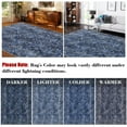 thumbnail image 5 of Hasoo Washable Rug 8' x 10' Rugs for Living Room Vintage Geometric Farmhouse Indoor Non Slip Large Carpet for Bedroom, Blue, 5 of 7