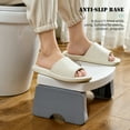 thumbnail image 3 of Detachable Toilet Stool with Non-Slip Base Splicable Potty Step Stool Sitting Posture Foot Stool Bathroom Toilet Potty Stool for Kids Adults Pregnant Woman, 3 of 8