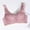 Purple, variant on TAGOLD Womens Plus Size Bra,Summer Casual Bras for Womens,Women's Plus Size Bra,Casual Sexy Lace Front Button Shaping Cup Shoulder Strap Underwire Bra Plus Size Extra-Elastic Wirefree