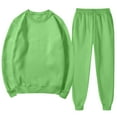 thumbnail image 6 of Blekii Childrens Unisex Sweatshirt Sweatpants Set, Children's Unisex Sweatshirt & Sweatpants Set, Solid Color Two Piece for Boys Girls, Casual Play Wear for Fall Winter Solid Color Two Piece, 6 of 6
