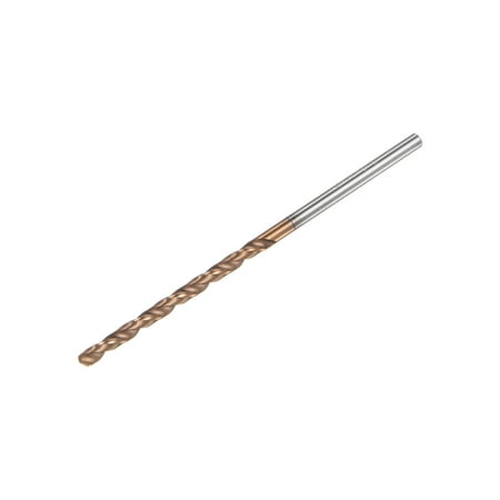 

Uxcell 2.3mm Dia 60mm Long Length Titanium Coated K35 Tungsten Carbide Twist Drill Bits
