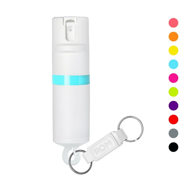 POM Pepper Spray OneWay Snap Ring Maximum Strength OC Spray Safety
