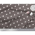 thumbnail image 3 of Soimoi Cotton Duck Fabric Footprint & Cat Kids Printed Craft Fabric by The Yard 56 Inch Wide, 3 of 3