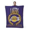 thumbnail image 2 of The Northwest Group Los Angeles Lakers 46" x 60" Plateau Silk Touch Throw Blanket, 2 of 6