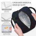 thumbnail image 3 of Balery Modern Hexagonal Neon Grid Bolsa de Almuerzo para Mujeres, Caja de Almuerzo, Bolsa de Almuerzo Pequeña Impermeable, Tote de Almuerzo Reutilizable con Gran Capacidad, 3 of 6