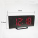 thumbnail image 2 of Despertador digital, reloj LED grande con espejo y dos puertos de carga USB | Función de repetición fácil Zhivalor  BST3023646-2, 2 of 6