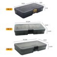 thumbnail image 1 of Plastic Fishing Tackle Box Fishing Lure Storage Case Fishing Bait Storage Organizer, 1 of 4