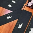 thumbnail image 2 of Stair Treads Carpet,5Pcs 8.7" x 22" Non-Slip Carpet Mat with Luminous Design,Indoor Stair Runners for Wooden Steps,Anti-Skid Rubber Backing,Slip Resistant for Kids, Elders,and Dogs, 2 of 8