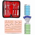 thumbnail image 1 of Kit de Suture pour Étudiants 2023 - Complet, Incluant Coussin de Suture en Silicone et Outils de Suture, 1 of 5