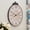 Yellow-Oval, variant on MODE HOME 24 Inch Large Wall Clock, Rustic Round Farmhouse Wall Clocks for Living Room Decor, Silent Non-Ticking Battery Operated Clock with Large Numerals, Vintage Oversized Decorative Wall Clock