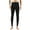 Black, variant on Miluxas Long Johns for Men thermal Pants with Fly Long thermal Underwear Winter Cold Weather Fleece thermal Bottoms Navy