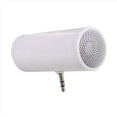 thumbnail image 3 of 2X Mini Altavoz Estéreo con Conector de 3,5 mm, Reproductor de Música MP3 Portátil, Altavoz Amplificador para Teléfono Móvil, Tableta, PC, Blanco, 3 of 5