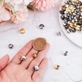 thumbnail image 3 of 60 Pcs 3 Colors Pin Keepers Replacement Pin Back Locking Clasp Metal Pin Locks Back Suitable for Brooches Lapels Badges Enamel Needles and DIY Crafts, 3 of 7