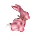 thumbnail image 3 of Naierhg Easter Decoration Cloth Bunny Ornament Adorable Appearance Bright Color Super Soft Holiday Party Rabbit Toy DIY Craft Supplies Red, 3 of 8