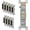 Ivory, variant on ENERLITES Toggle Light Switch, Single Pole, 15A 120-277V, Grounding Screw, Residential Grade, UL Listed, 88115-W-10PCS, White (10 Pack), 10 Count