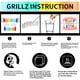 thumbnail image 4 of Rainbow Grills 14K chapado en oro Hiphop Colorful Rainbow Vampire Teeth Grills + Extra 2 Molding Bars SILVER Jormftte LRWJ454-2, 4 of 5
