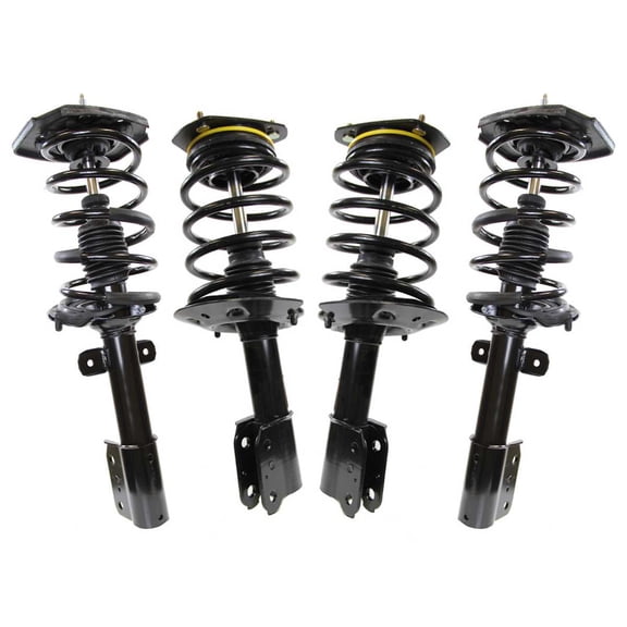 AutoShack Front & Rear Complete Strut & Coil Spring | Replacement for 2006-2013 Chevrolet Impala 2014-2016 Chevrolet Impala Limited | 4-PC