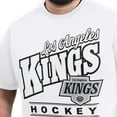 thumbnail image 5 of Men's G-III Sports by Carl Banks  White Los Angeles Kings Adaptive Headliner T-Shirt, 5 of 6