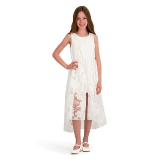 Kensie Girl Sleeveless Lace Fit and Flare Dress, Sizes 4-16 Kensie Girl Sleeveless Lace Fit and Flare Dress, Sizes 4-16