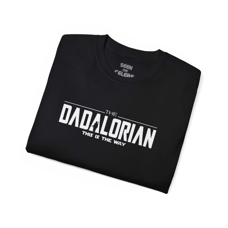 Go All Out Adult Dadalorian 'His Way Is The Only Way' Funny Dad Gift T-Shirt