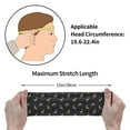 thumbnail image 7 of Wukai Christmas Deers Sports sweatband,Men & Women Sweatband Headband for Running, Cross Training, Racquetball, Working Out, 7 of 7