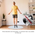 thumbnail image 3 of UPGRATOR Prevent Sideslip Jump Rope Mat with TPE Blue 1Pcs, 3 of 6