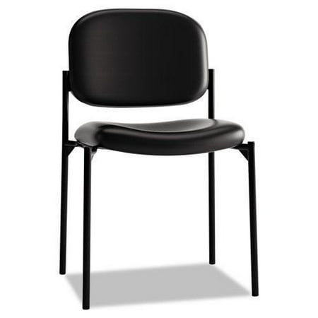 UPC 782986472216 product image for basyx VL606 Series Stacking Armless Guest Reception Waiting Room Chair  Black Le | upcitemdb.com