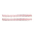 thumbnail image 1 of Binding Strip, Rust Proof Binding Comb 65 Sheet Holdable 10 Pcs  For Office Rouge Pink, 1 of 8