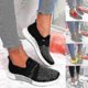 thumbnail image 1 of Slip-on Shoes With Orthopedic Sole Womens Fashion Sneakers Platform Sneaker For Women Walking Shoes, 1 of 5