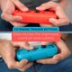 thumbnail image 3 of Paquete de 2 empuñaduras para el controlador Joy-Con de Nintendo Switch, azul y rojo. Accesorios para juegos. Joystick portátil. Soporte para control remoto. Kit Joy-Con., 3 of 5