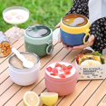 thumbnail image 2 of 600ml Lunch Box Hot Food Flask Soup Storage Jar Stainless Steel Work Student, 2 of 5
