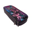 thumbnail image 5 of Jujutsu Anime Kaise Black Leather Pencil Case Zipper Stationery Storage Bag,Ideal For Travel Lovely Functional, 5 of 6