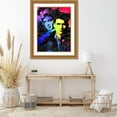 thumbnail image 3 of Stephen Chambers 19x24 Gold Ornate Wood Framed With Double Matting Wall Art Titled - Topgun Love, 3 of 6