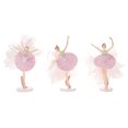 thumbnail image 4 of 1 Set 6 Pcs Beautiful Cake Decorations Elegant Ballerina Adornment Set, 4 of 9