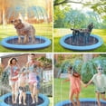 thumbnail image 5 of Splash Pad for Dogs, Non-Slip Dog Water Play Mat, for Large Dogs Heavy Duty, for Small/Medium/Large Breeds, 5 of 6