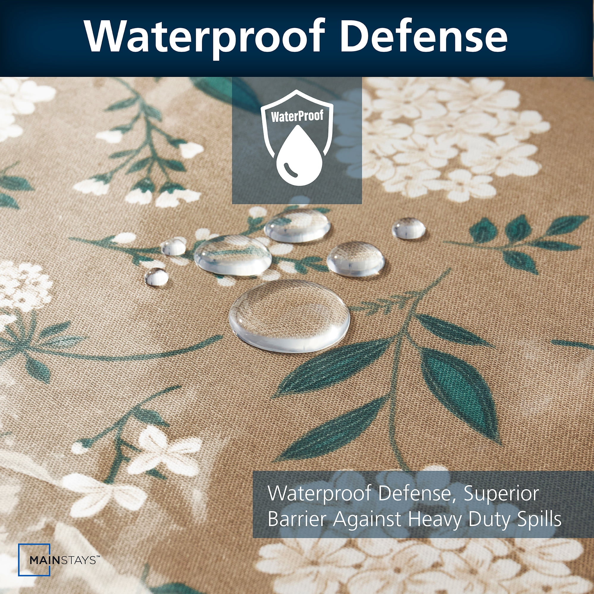 Mainstays PEVA Everyday, Indoor & Outdoor Clear Table Protector 70" Round