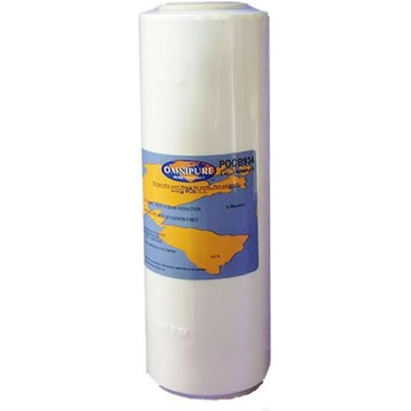 Omnipure (POCB934) 9.75"x3" GAC Carbon With Phosphate Filter