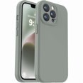 thumbnail image 1 of Chenchen Compatible with iPhone 13 Pro Case, Liquid Silicone Upgrade [Camera Protection] [Soft Anti-Scratch Microfiber Lining] Shockproof Phone Case for iPhone 13 Pro 6.1 inch - Calke Green, 1 of 1