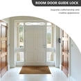 thumbnail image 2 of OULII 1 Set Standard Door Lock Strike Plate Stainless Steel for Door Accessories and Repair, 2 of 8
