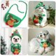 thumbnail image 4 of Chrismas Hat For Pet Chrismas Pet Decoration Bibs For Dog Cat Chrismas Costume For Pet GuanGuan, 4 of 5