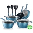 thumbnail image 1 of nutrichef Nonstick Cookware Excilon, Home Kitchen Ware Pots Pan Set with Saucepan, Frying Pans, Cook, 1 of 7