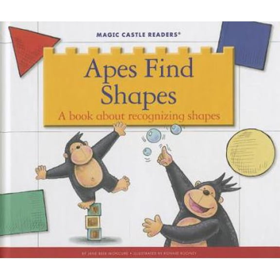 Pre-Owned Apes Find Shapes: A Book about Recognizing Shapes (Library Binding) 1623235774 9781623235772