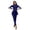 01_Blue, variant on Gpoecd Womens Swimsuit Two Piece Full Length Swimwear Long Sleeve Rash Guard with Swim Pants and Zipper for UPF Sun Protection Womens Swimwear 02_Black,S