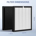 thumbnail image 4 of Filtro de repuesto para purificador de aire G3 compatible con AMEIFU G3, 4 of 8