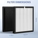 thumbnail image 4 of Filtro de repuesto para purificador de aire G3 compatible con AMEIFU G3, 4 of 8