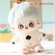 thumbnail image 1 of Muñeca de peluche de algodón Kawaii de 20 cm, figura de estrella de peluche, linda muñeca de estrella de pelo largo de Anime, puede cambiar de ropa, regalo, 1 of 6