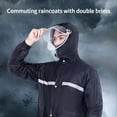 thumbnail image 2 of Traje Impermeable Desmontable Para Adultos Con Tira Reflectante Para Pesca Con Protección De Pie Eigraketly HA023977-02, 2 of 6