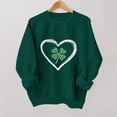 thumbnail image 4 of Chandail à Capuchon Imprimé pour la Saint-Patrick pour Hommes à Manches Longues et Col Rond, 4 of 4