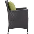 thumbnail image 4 of Modway Convene 4 Piece Outdoor Patio Dining Set in Espresso Peridot, 4 of 6