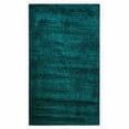 thumbnail image 1 of homeroots home decor 396934 5’ x 7’ Teal Modern Shimmery Area Rug, 1 of 1